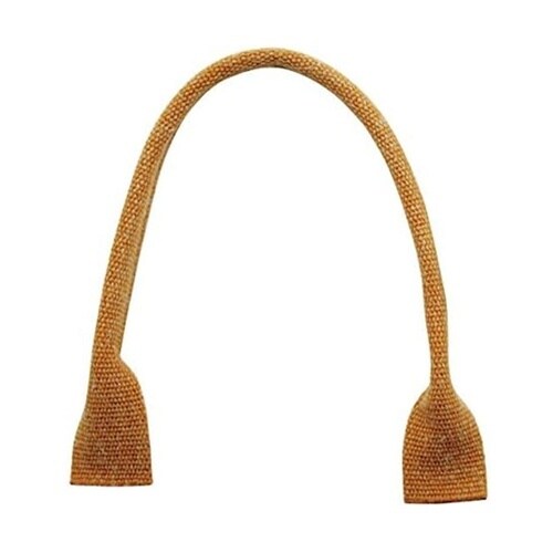 リネン混マーブル織ハンドル 30cm オ