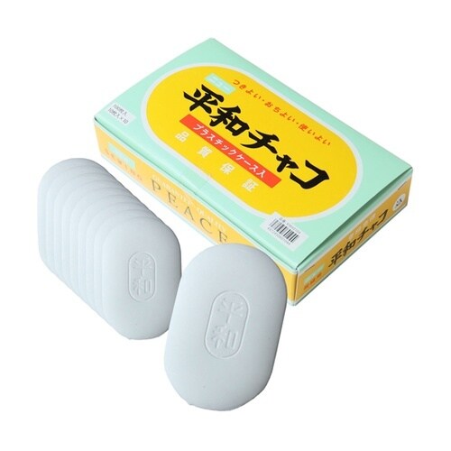 平和チャコ 白 1ケース(10枚×10箱