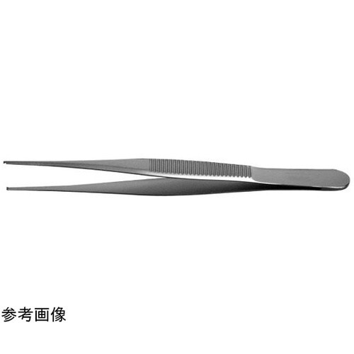 先細有鈎ピンセット 直型 130mm A