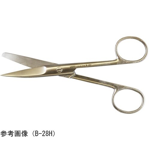 小型解剖用反剪刀 片鋭片鈍 130mm