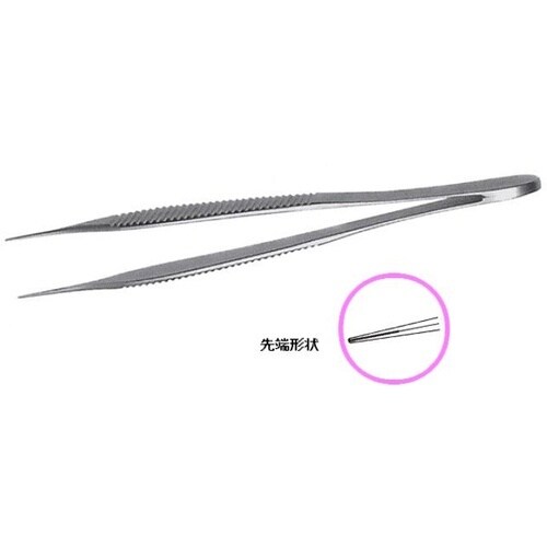 アドソン型無鈎ピンセット 120mm L