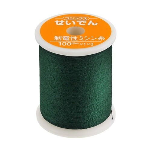 静電気を防ぐ 制電性ミシン糸(せいでんミ