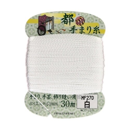 都手まり糸 30m col.1 FK12