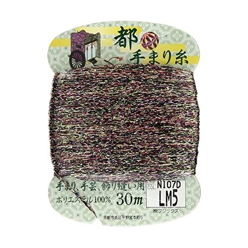 都手まり糸 30m col.LM5 FK