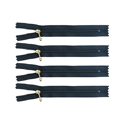 ポーチ用コイルファスナー 16cm 紺