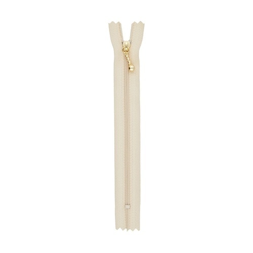 ポーチ用コイルファスナー 16cm ベー
