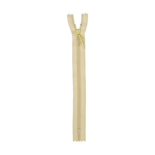 ポーチ用コイルファスナー 20cm ベー