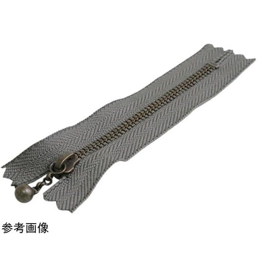 玉付ファスナー 金具・アンティークゴール