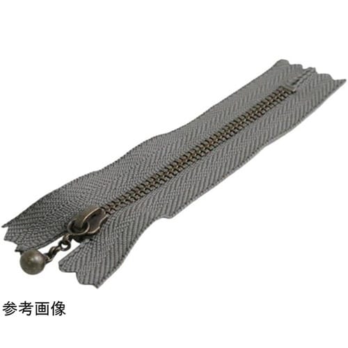 玉付ファスナー 金具・アンティークゴール