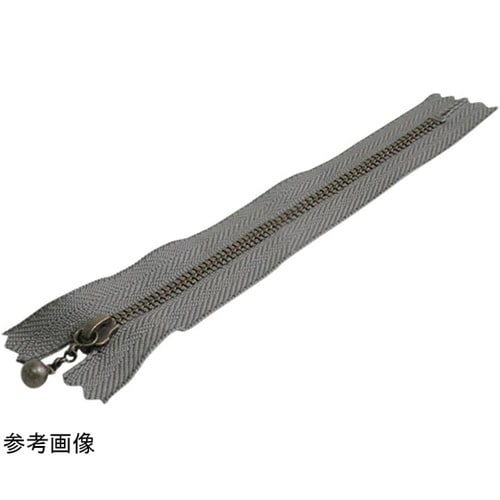 玉付ファスナー 金具・アンティークゴール