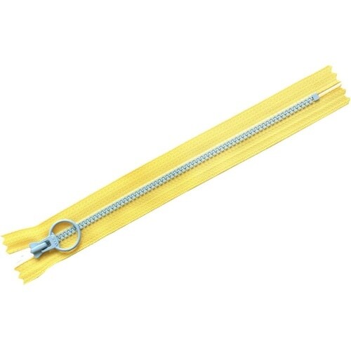 コンビファスナー 20cm イエロー×サ