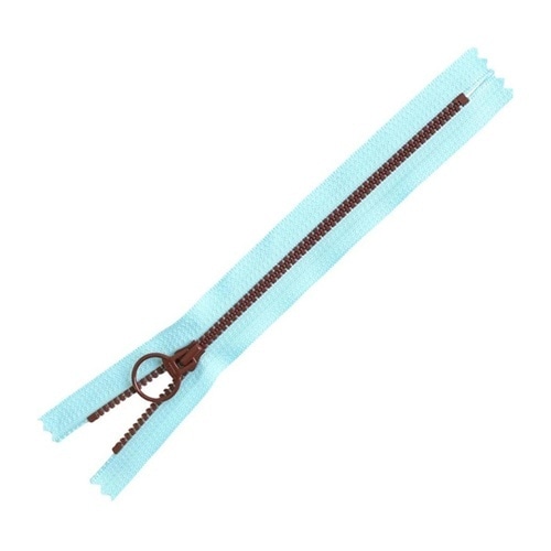 コンビファスナー 20cm ライトブルー