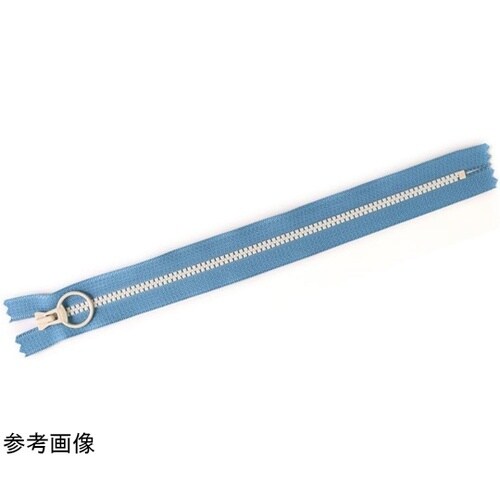 コンビファスナー 25cm シアン×クリ