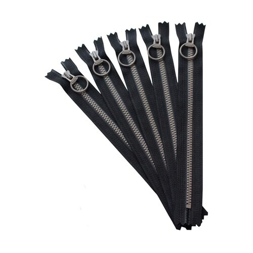 コンビファスナー 30cm 黒 5本入
