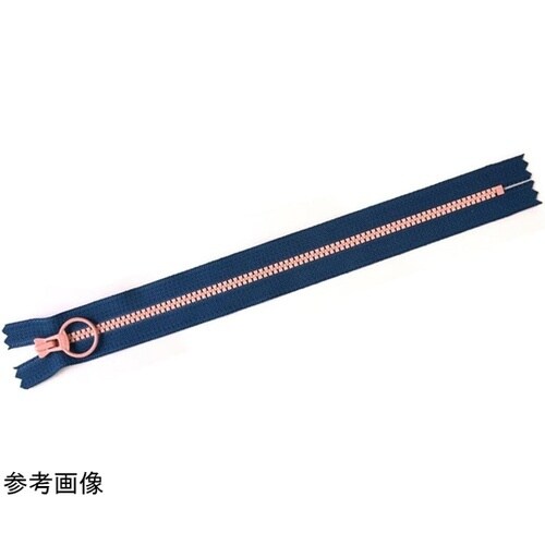 コンビファスナー 30cm 紺×薄ピンク