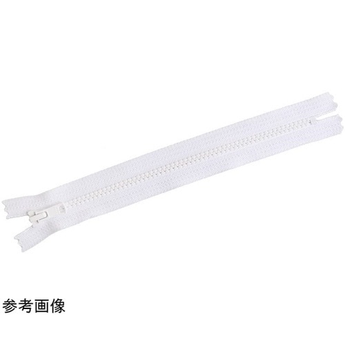 ビスロンファスナー 30cm 白 5本入