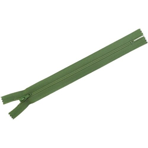 フラットニットファスナー 20cm 松の