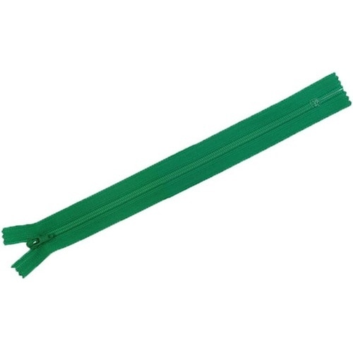 フラットニットファスナー 20cm グリ