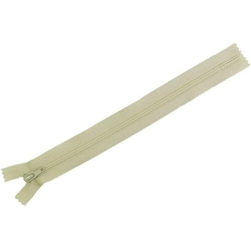 フラットニットファスナー 20cm モス