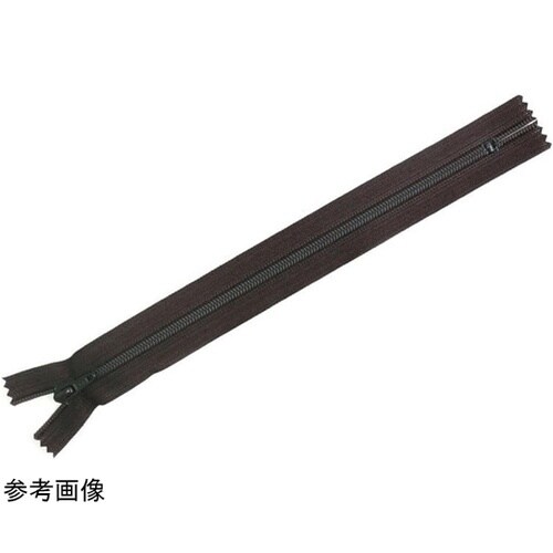 フラットニットファスナー 20cm こげ