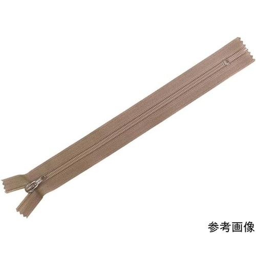 フラットニットファスナー 20cm 朽葉
