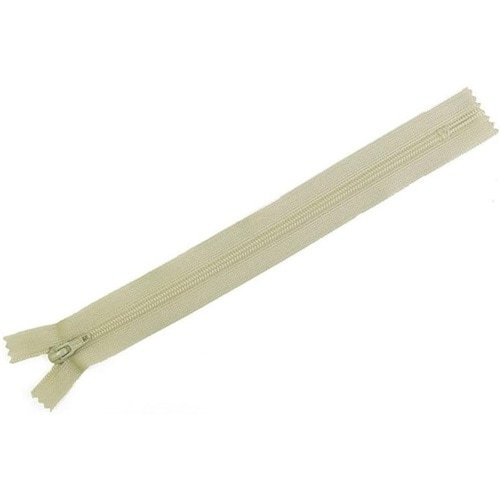 フラットニットファスナー 30cm モス