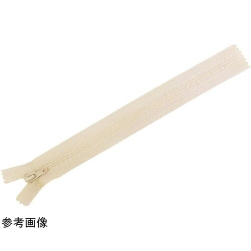 フラットニットファスナー 30cm ベー