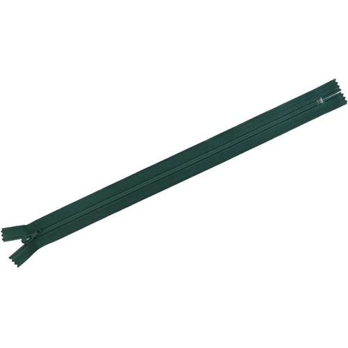 フラットニットファスナー 50cm 深緑