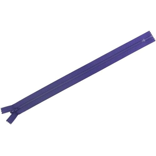 フラットニットファスナー 50cm 花紫