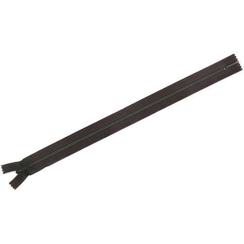 フラットニットファスナー 50cm こげ