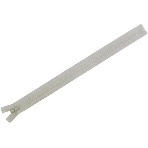 フラットニットファスナー 50cm グレ