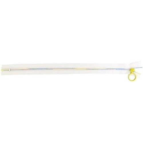 スケルトンファスナー 30cm レインボ