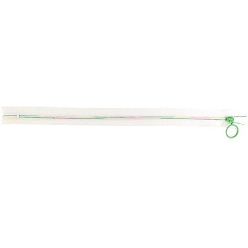 スケルトンファスナー 30cm レインボ