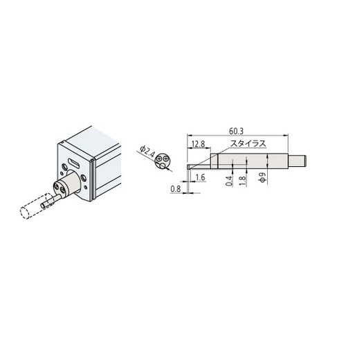 極小穴用検出器 0.75mN 178−3