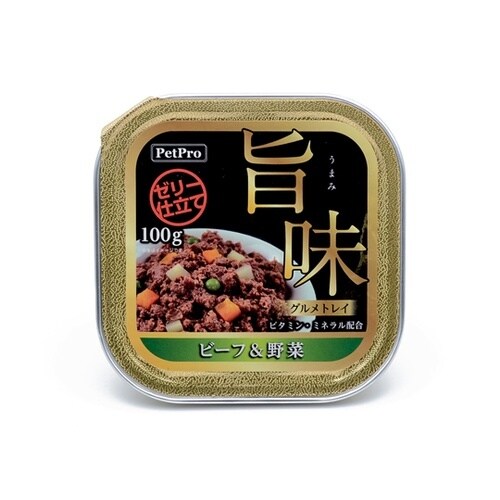 ペットプロ 旨味グルメトレイ ビーフ&野