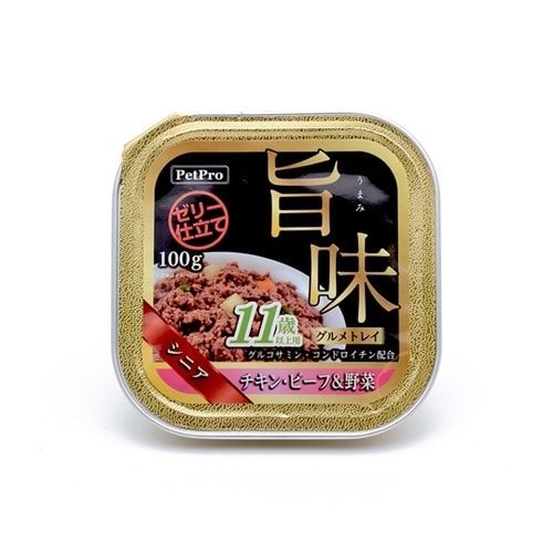 ペットプロ 旨味グルメトレイ 11歳以上