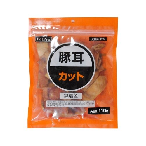 ペットプロ 豚耳カット 110g