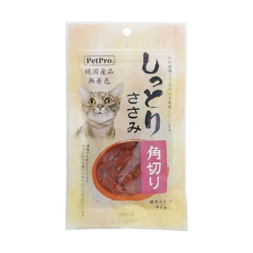 ペットプロ 純国産しっとりささみ 角切り