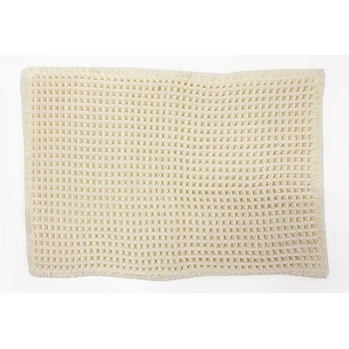 ワッフルバスマット 45×60cm アイ