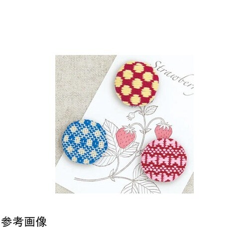こぎん刺しキット くるみボタン ちょう