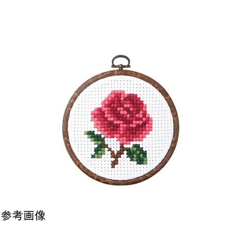 クロスステッチ/刺しゅうキット バラ O