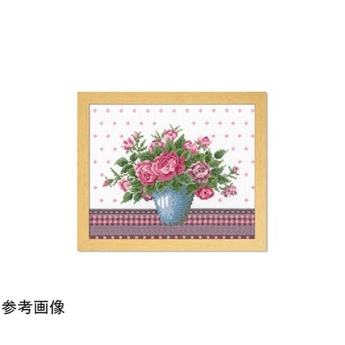 クロスステッチ/刺しゅうキット バラとラ