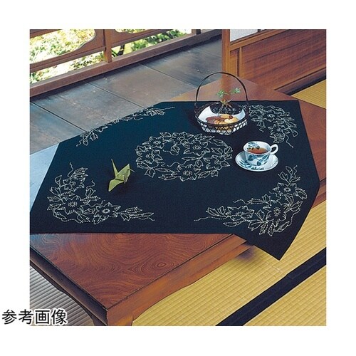 刺し子キット テーブルクロス 紺 OLY