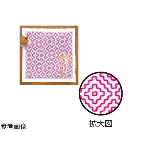刺し子キット 一目刺しの花ふきん 柿の花
