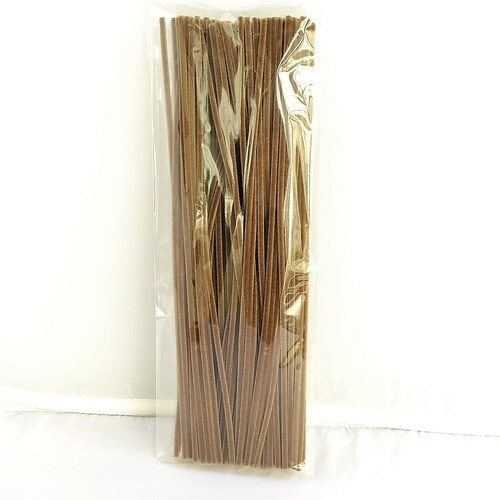 カラーモール 1分(直径3mm) くり茶