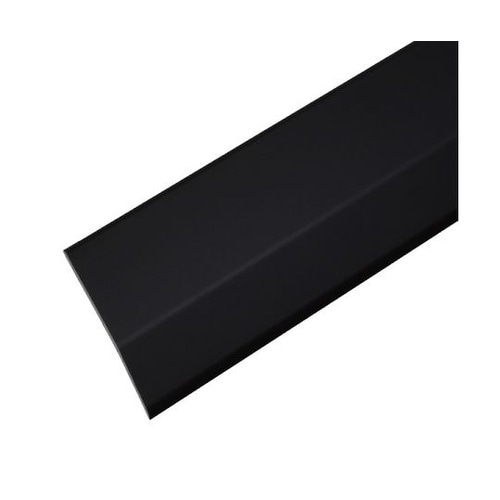 じゅうたん押 への字 ブラック艶消 穴な