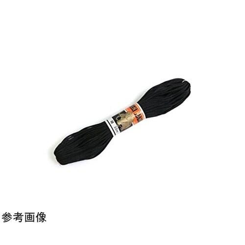 江戸打ち紐 中 30m巻き 黒 EDC−