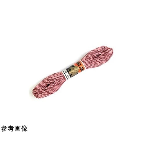 江戸打ち紐 中 30m巻き 赤×白 ED
