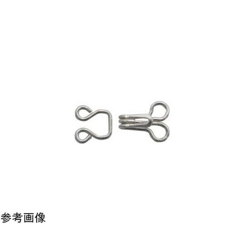 スプリングホック 巾5×7mm 5組 白