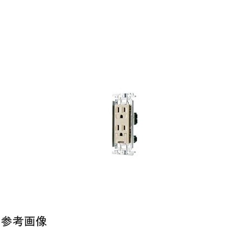 コスモワイド埋込アース付接地Wコンセント